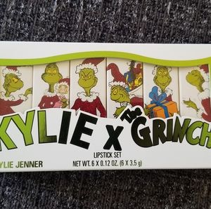 Kylie Cosmetics x The Grinch Lipstick collection